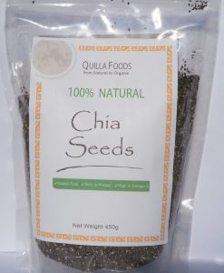 CHIA BLACK SEED 450G BULK FREE FROM GLUTEN & ALLERGENS SUPER FOOD