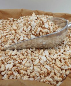 Organic Puffed Brown Rice 100kg Bulk - Crispy and Crunchy